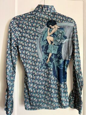 Vintage 1970’s Authentic Nik-Nik women’s blouse, xs